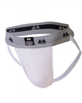 Jockstrap White with 2 Inch Band