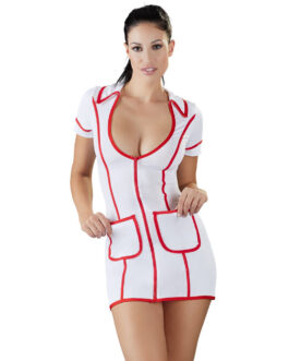 Cottelli Costumes White And Red Nurses Dress
