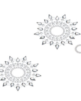 Petits Joujoux Gloria Silver Nipple And Belly Button Pasties